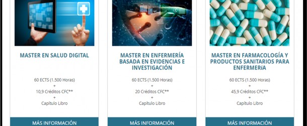Masters Universitarios Online para Enfermería desarrollados por SalusPlay